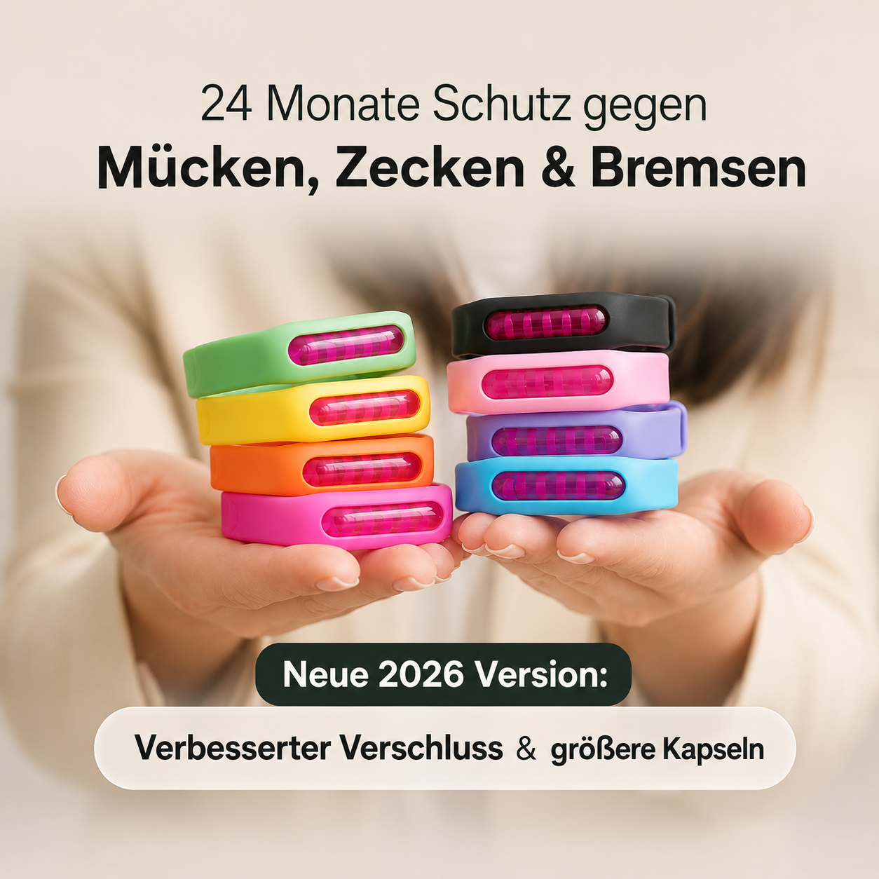 BiteBlock™ | Schutzarmband gegen Mücken