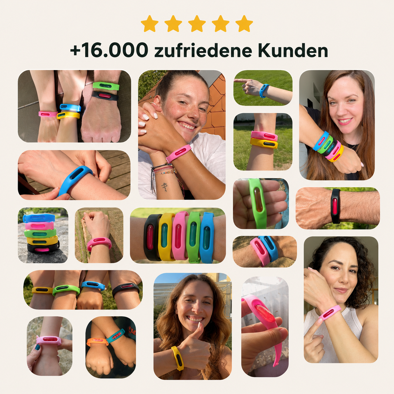 BiteBlock™ | Schutzarmband gegen Mücken