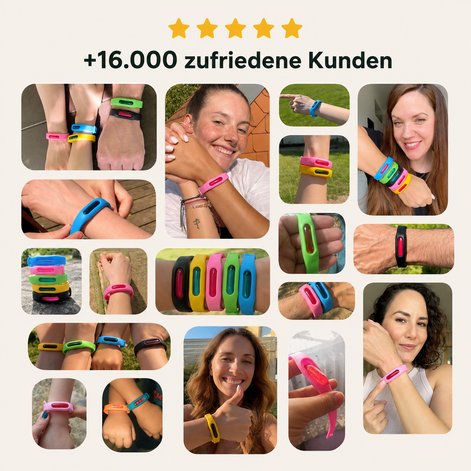 BiteBlock™ | Schutzarmband gegen Mücken